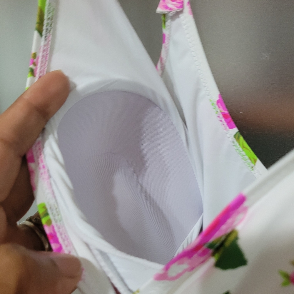 Betsey Johnson Love Always Betsey Print Floral one-piece swim dress - Picture 7 of 8